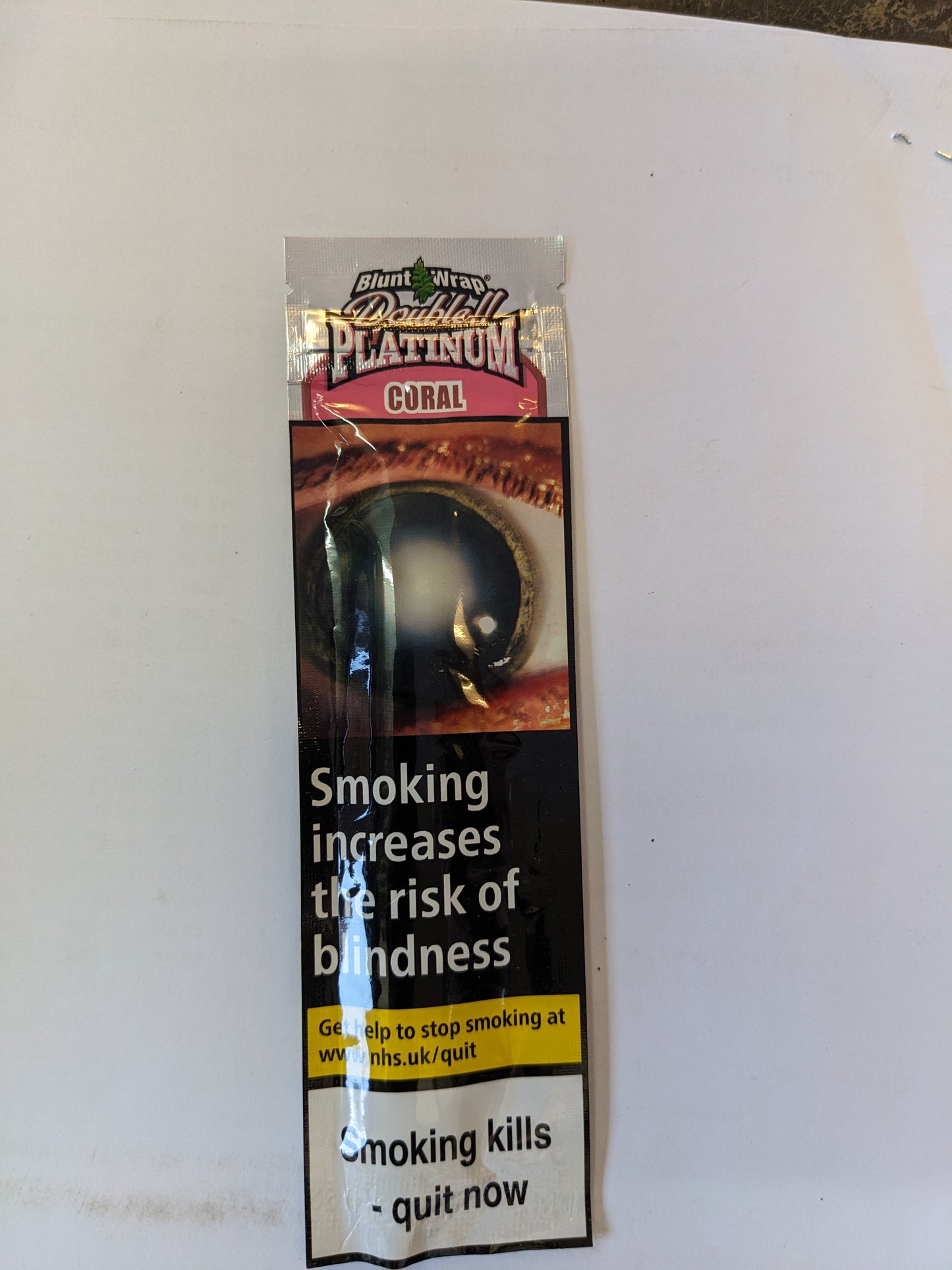 Double Platinum Blunt wrap Coral