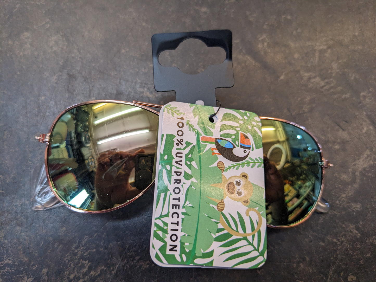 Lunettes de soleil métalliques pour enfants