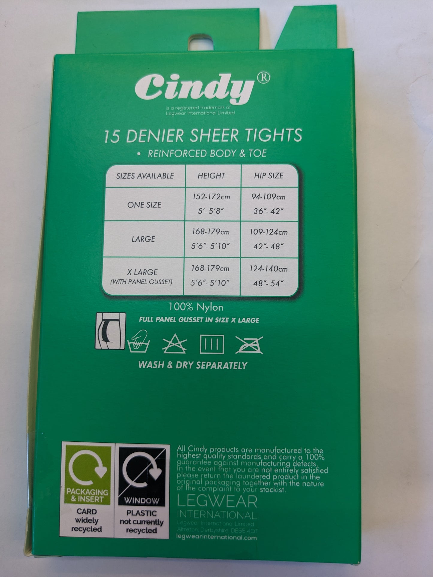 Cindy 15 Denier Sheer Tights Natural Medium