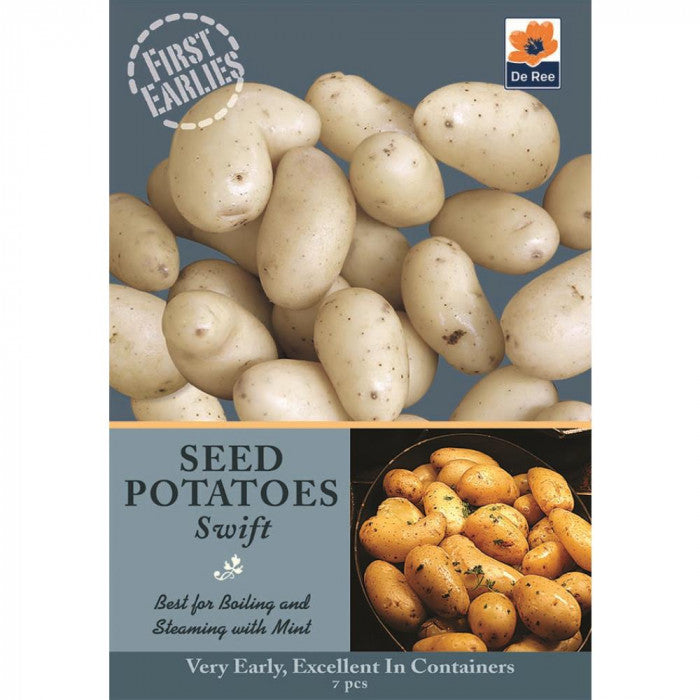 De Ree Swift First Earlies Seed Potatoes