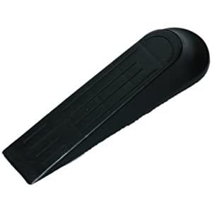 Cales de porte, plastique noir 1 pièce