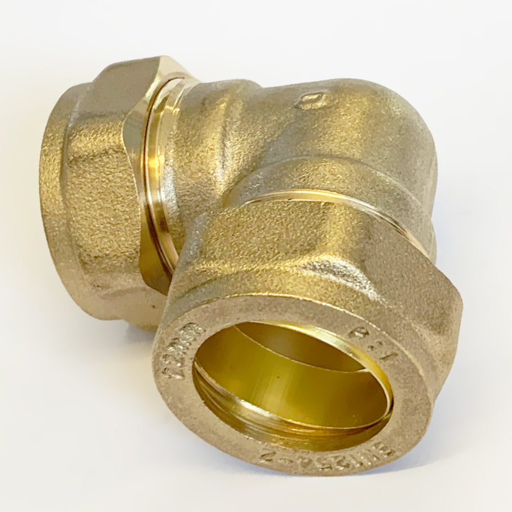 Compression Fittings, Elbow, 22mm