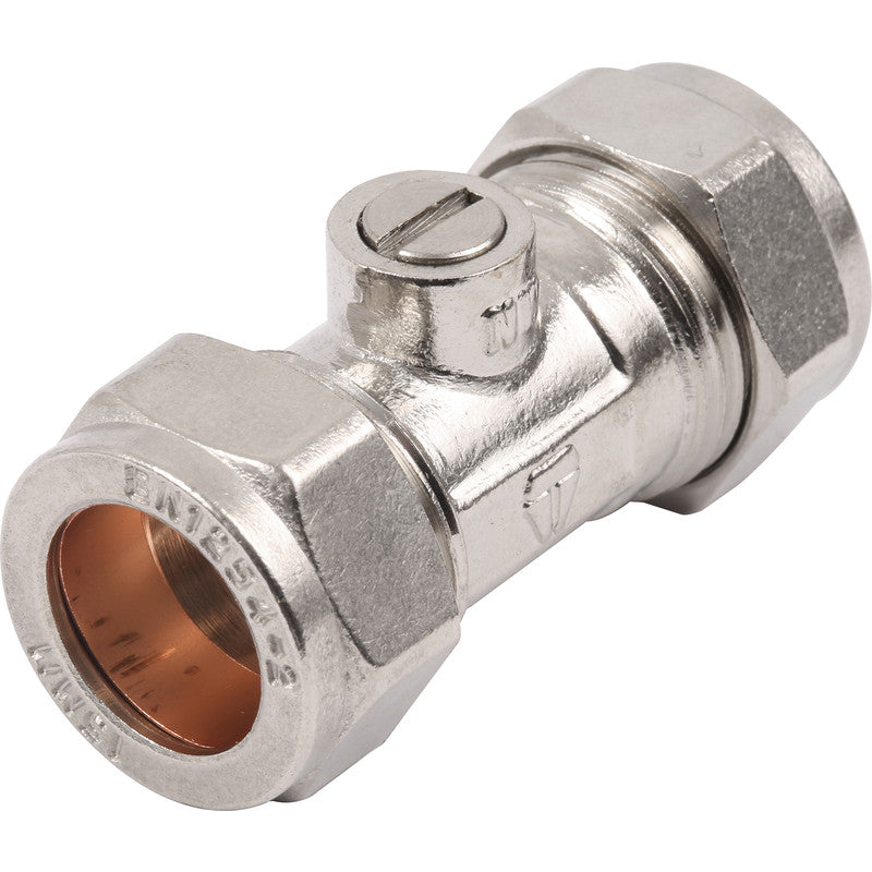 Isolating Valves, CP, 15mm