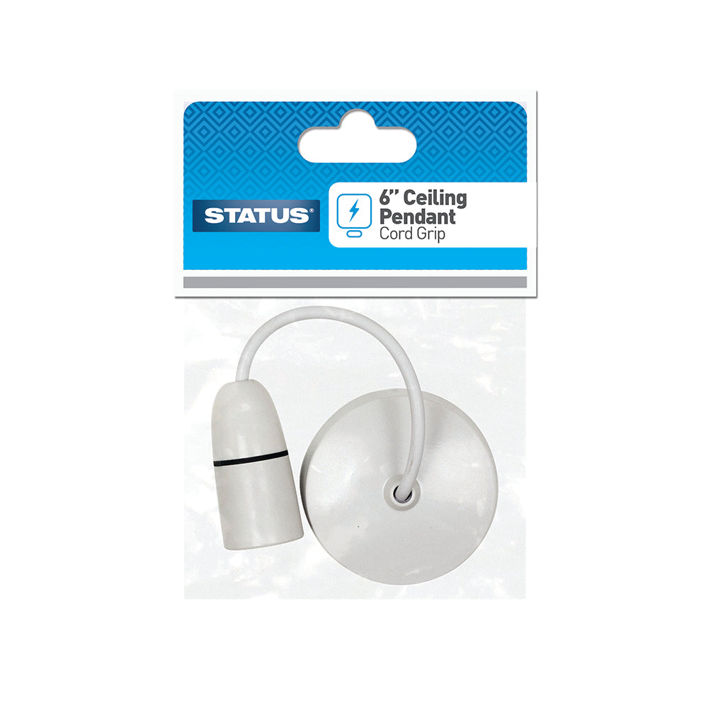 Suspension de plafond de 15 cm - Blanche - 1 unité