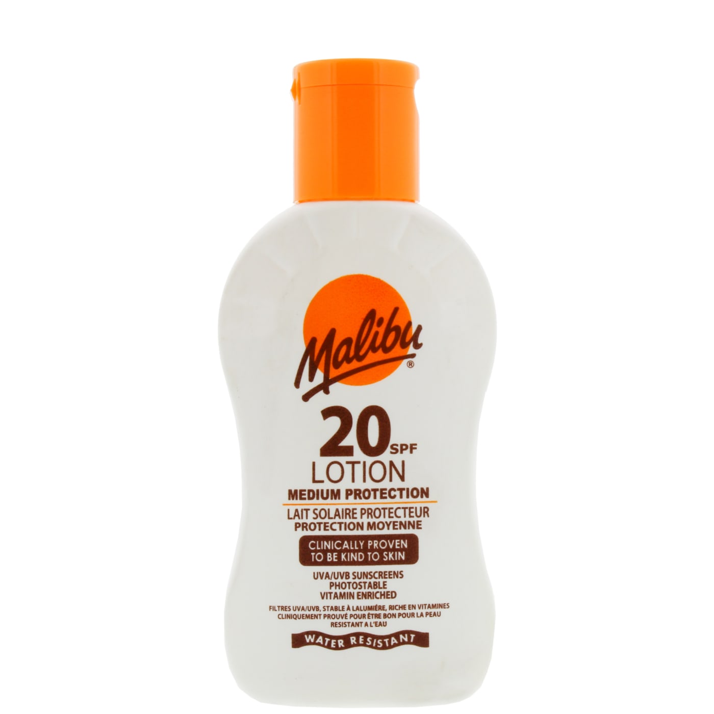 MALIBU 100ML SPF 20 LAIT SOLAIRE