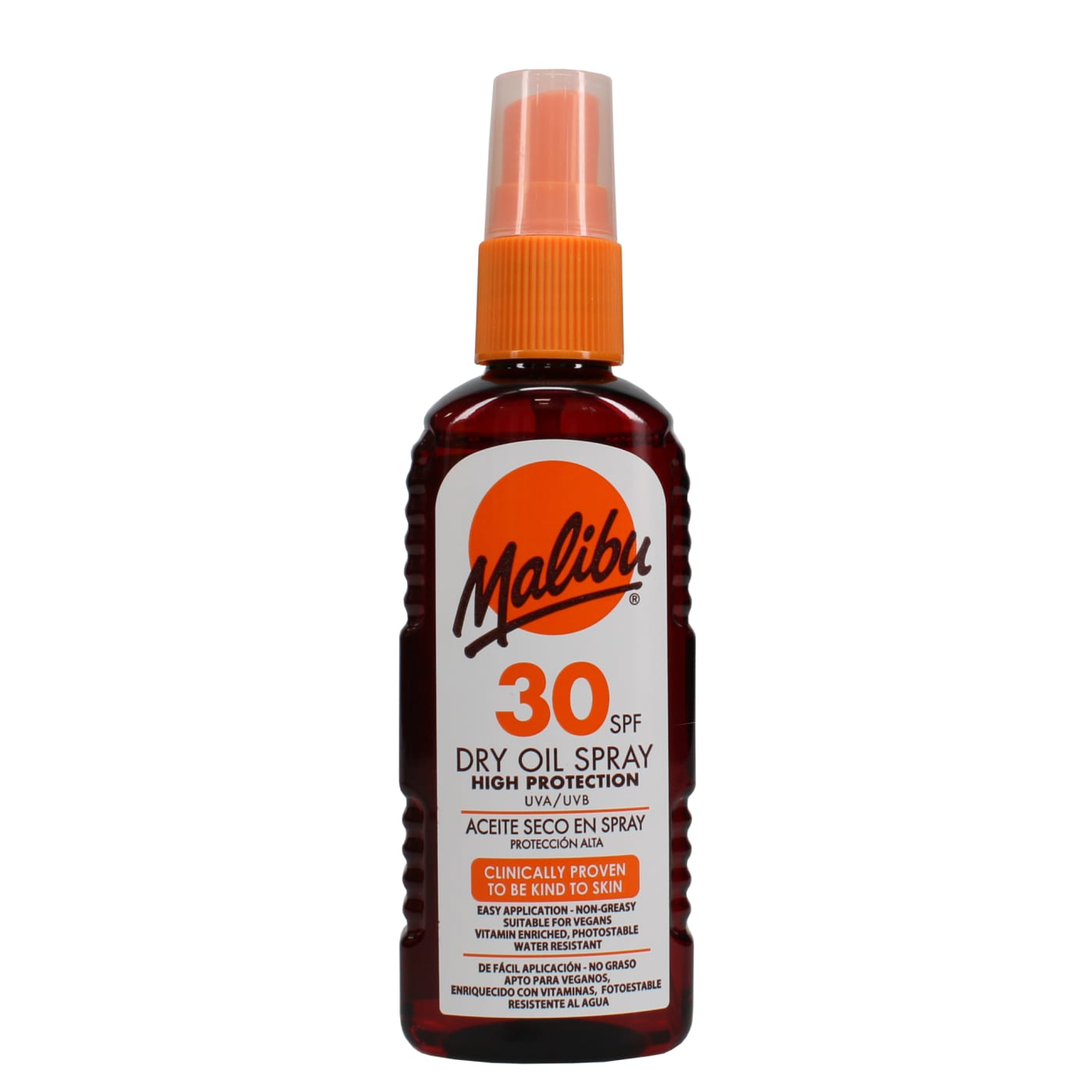 MALIBU 100ML SPF 30 HUILE SÈCHE EN SPRAY