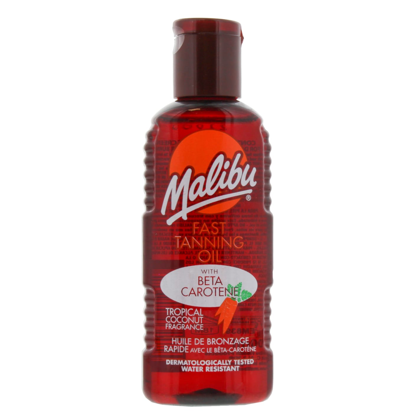 HUILE BRONZANTE RAPIDE MALIBU 100ML BÊTA-CAROTÈNE