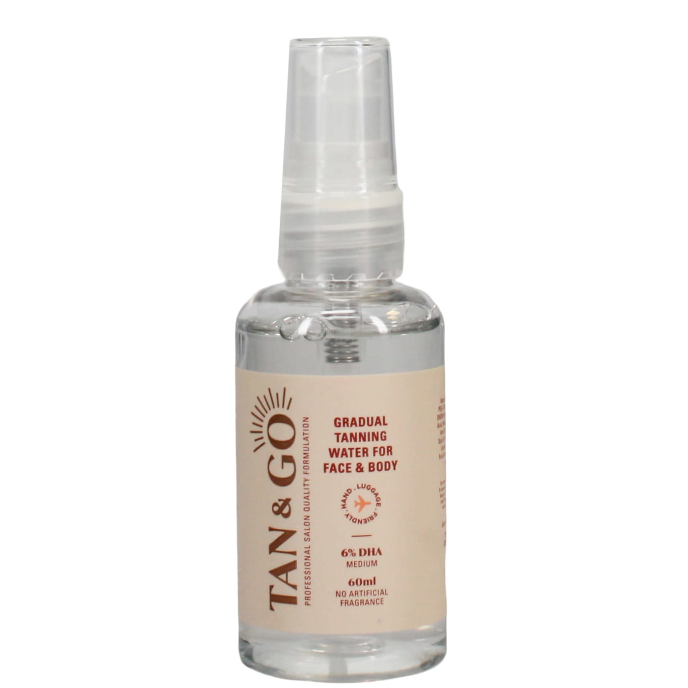 TAN&GO 60ML SPRAY VISAGE BRONZANT PROGRESSIF CLAIR/HALÉ