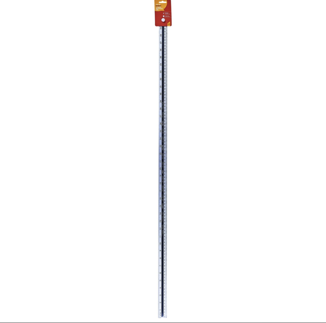 Règle en aluminium de 100 cm (39 po)