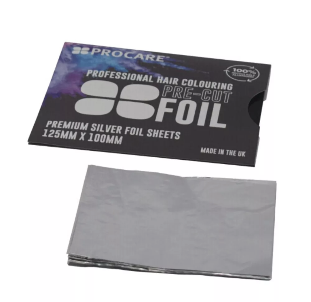 Procare Foil Stripe Pre Cut 125mm X 100mm Short Foil