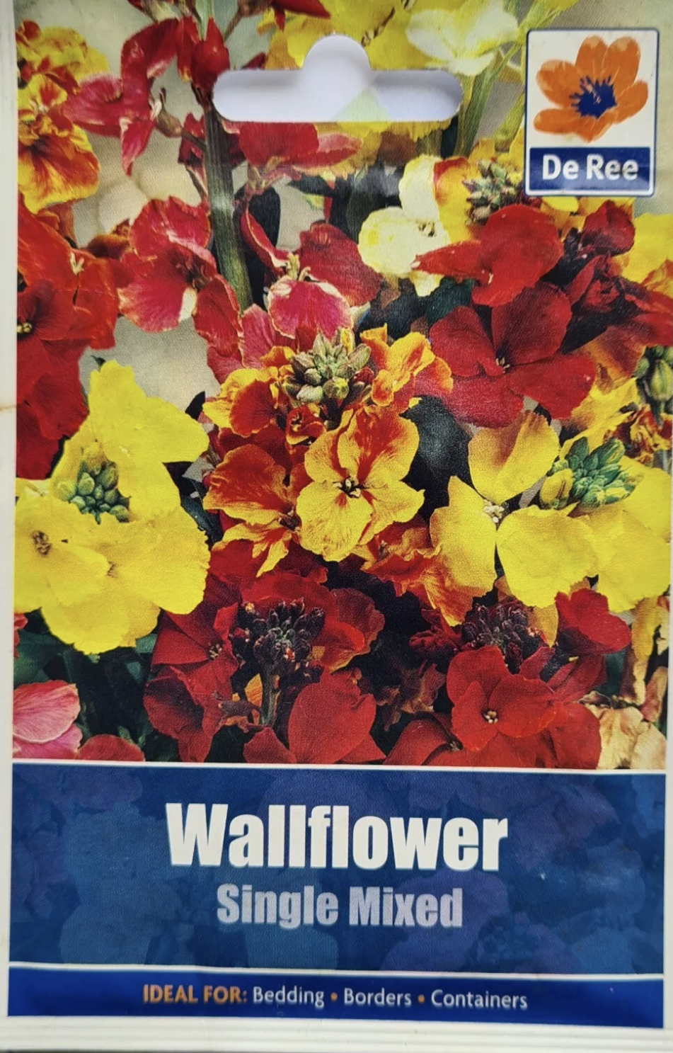 De Ree Wallflower Single Mixed Seeds