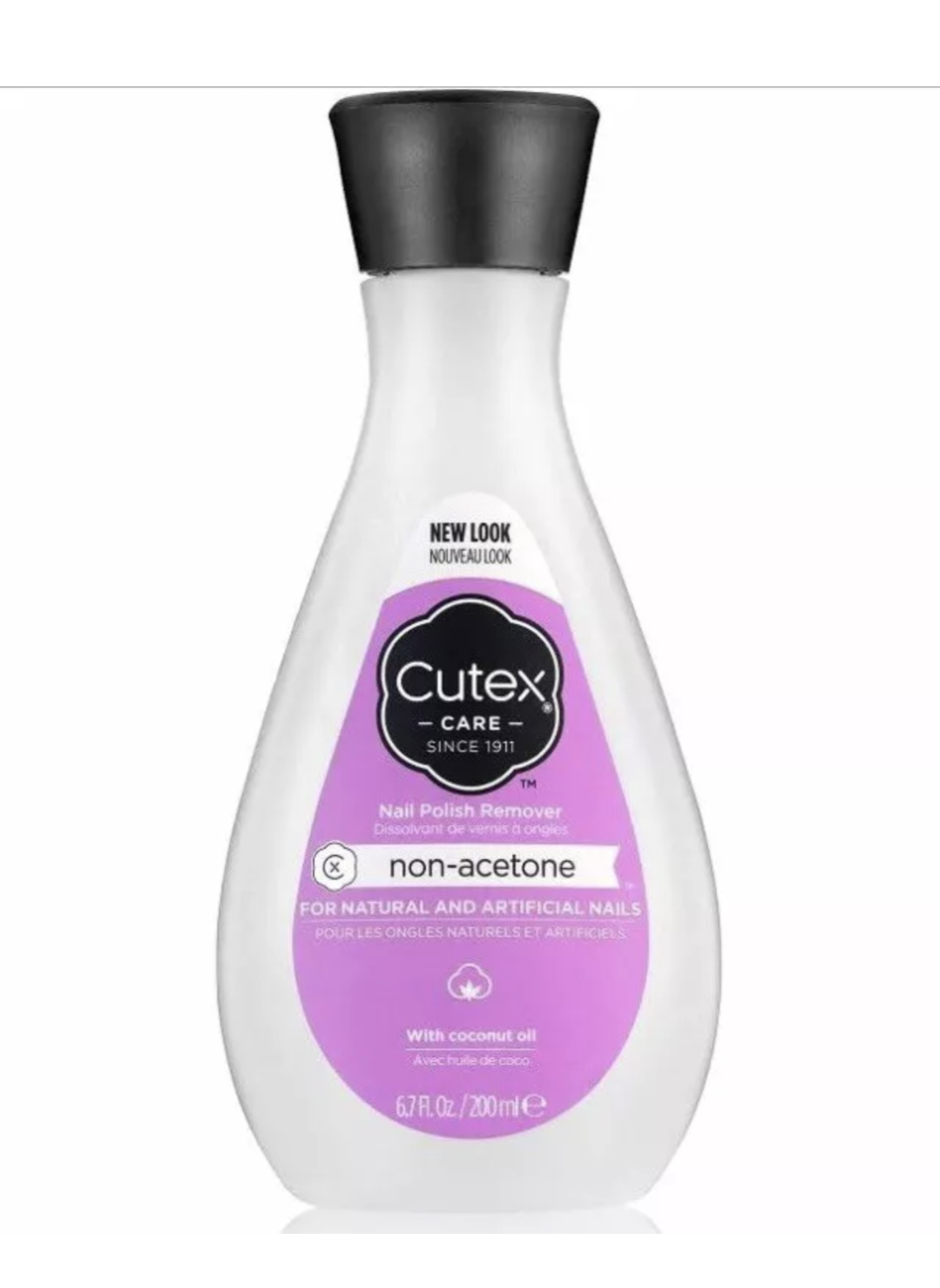 Cutex Non-Acetone Nail Polish Remover For Natural & Artificial Nails 200ml