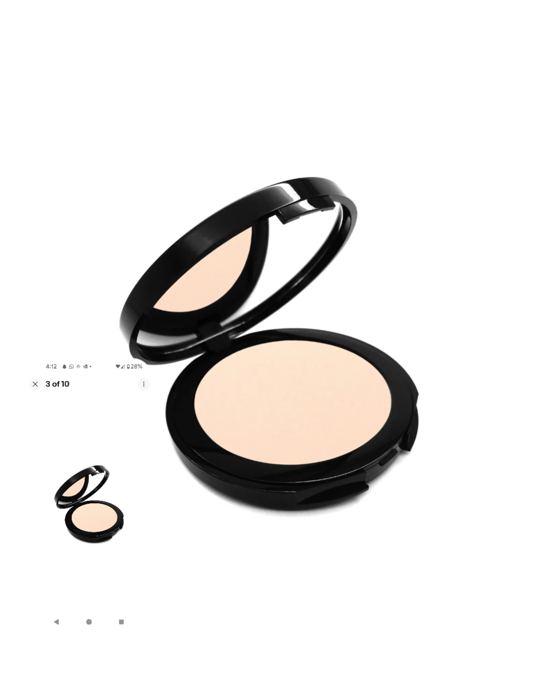 W7 Pressed Powder Micro Matte Fix Flawless face Powder - Teint Clair