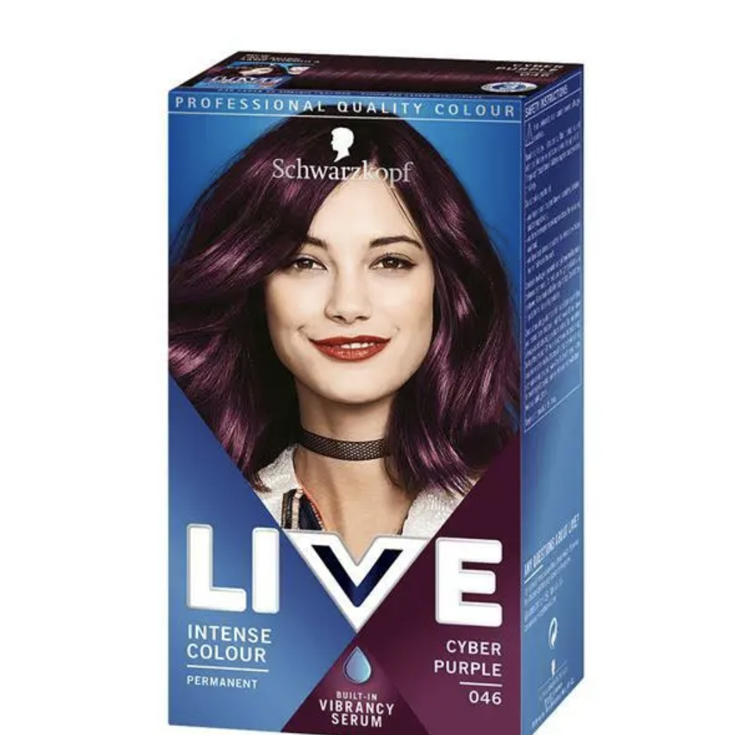SCHWARZKOPF LIVE COULEUR INTENSE 046 CYBER PURPLE