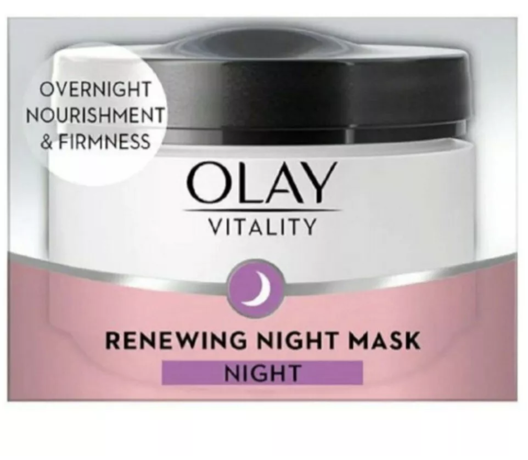 Olay Vitality Renewing Night Mask Overnight Nourishment and Firmness - 50ml