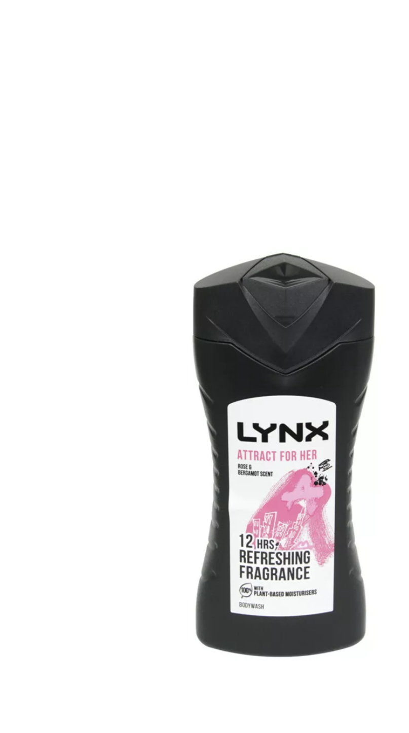 Gel Douche Lynx Attract for Her 12H 225ml