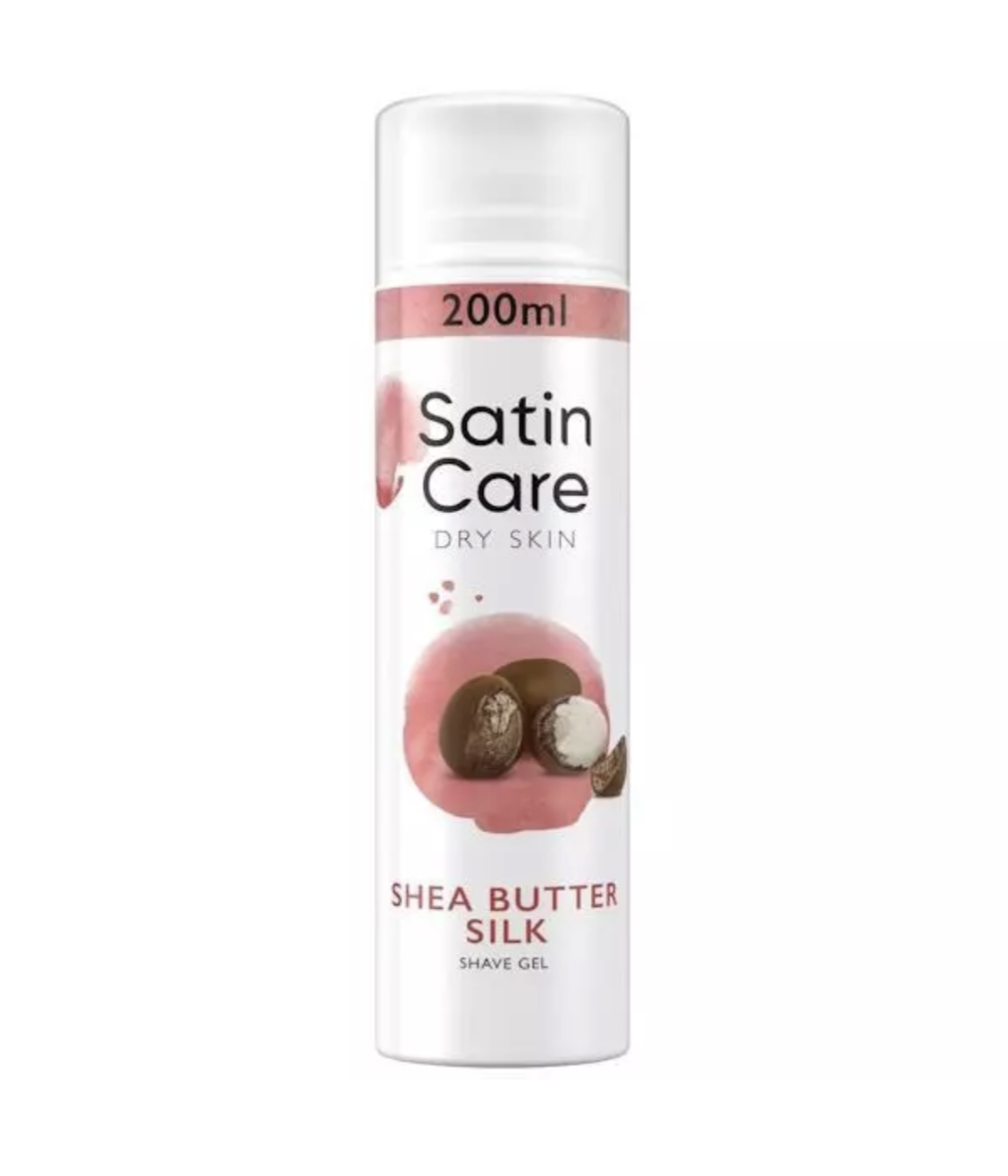 Gillette Satin Care Dry Skin Shea Butter Silk Shave Gel 200ml