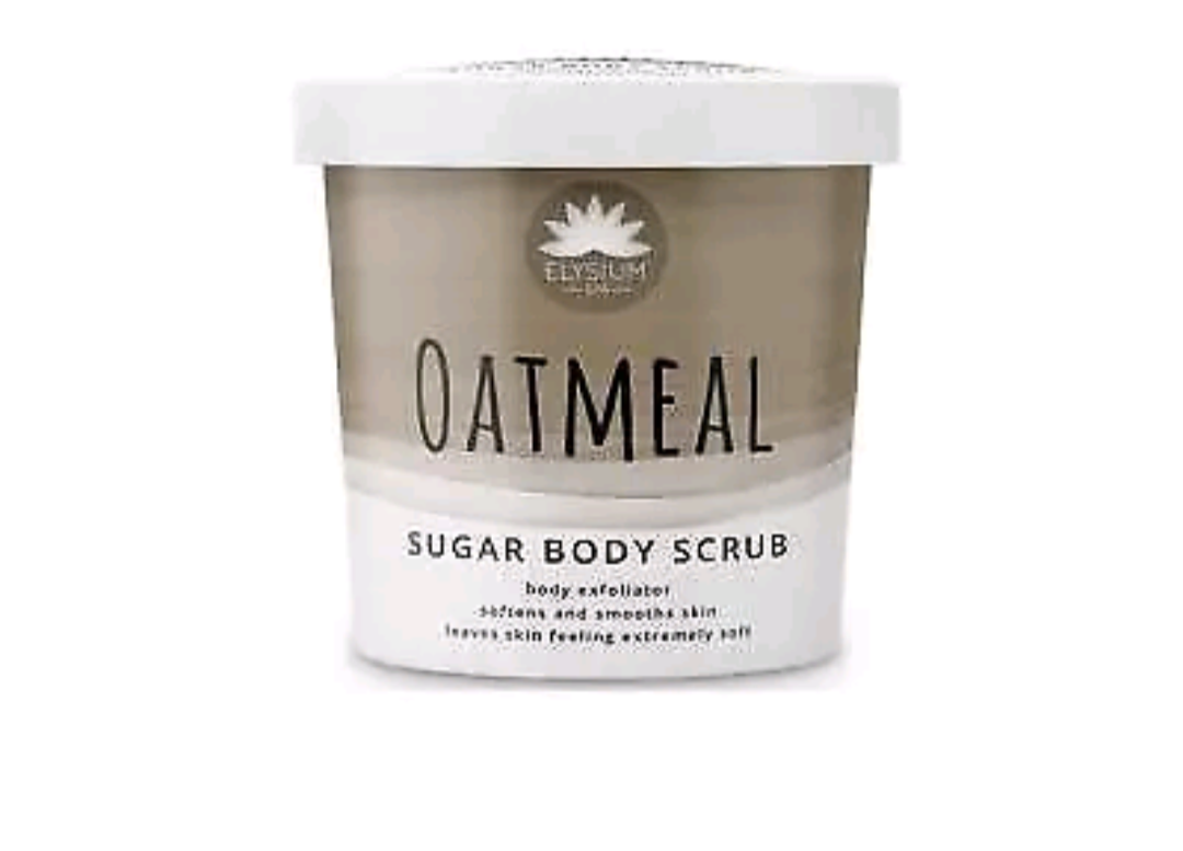 Elysium Sugar Body Scrub Oatmeal 200g