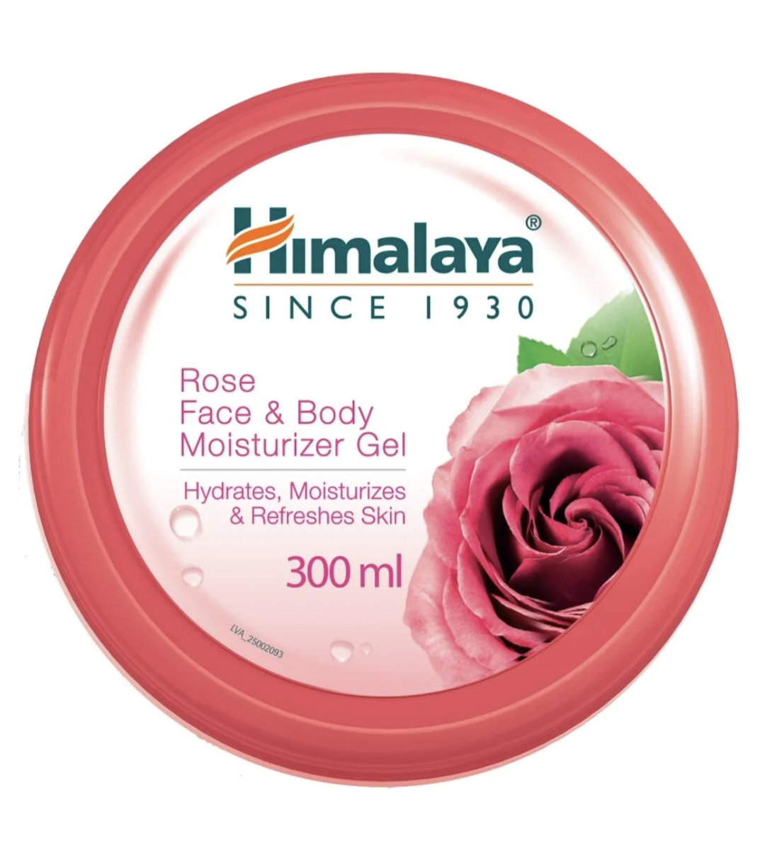 Himalaya Rose Face & Body Moisturizer Gel - 300 ml.