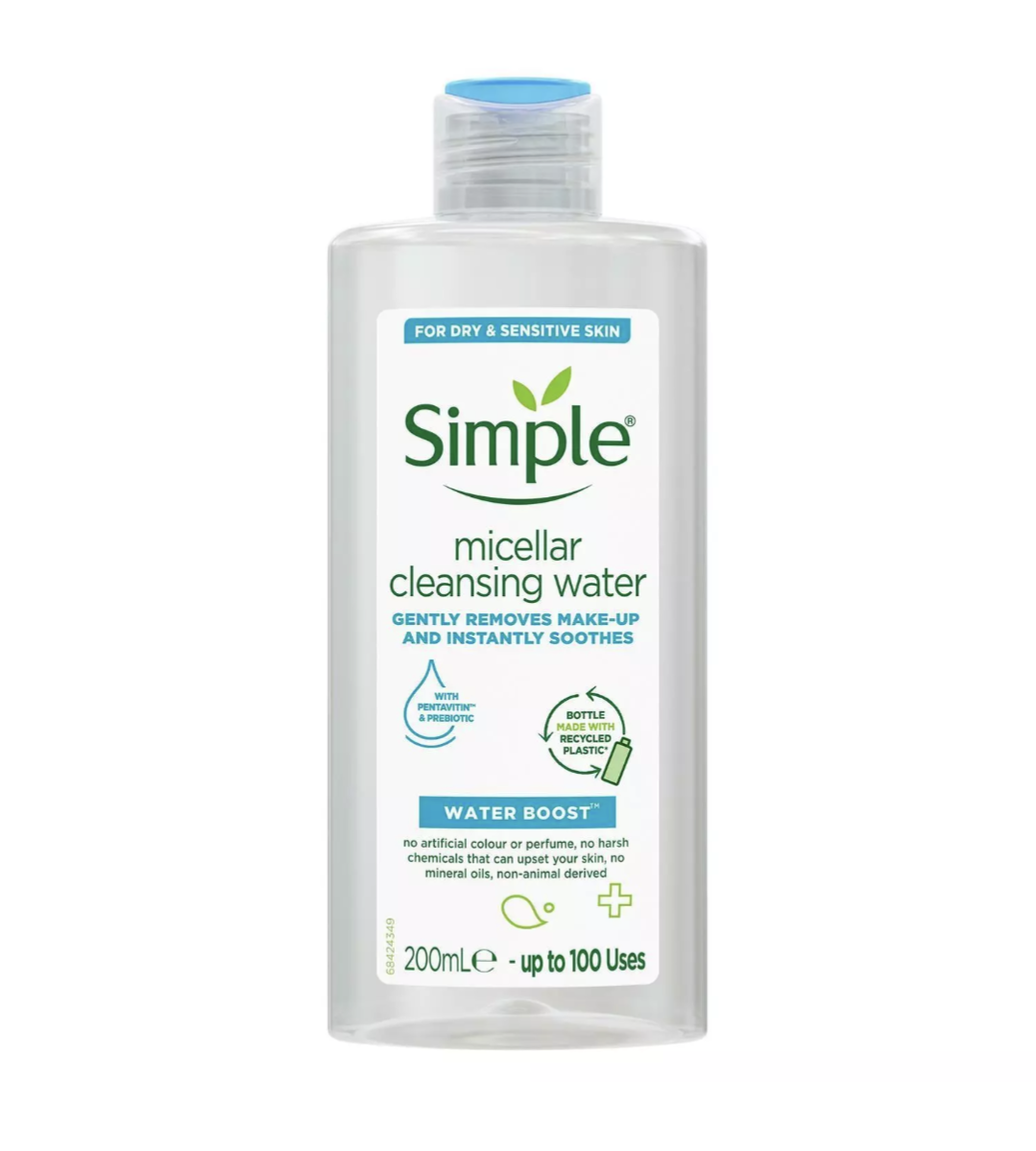 SIMPLE MICELLAR HYDRATING WATER 200ML
