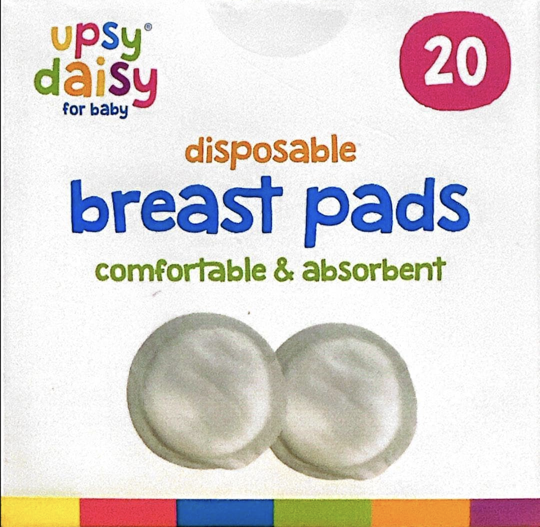 Upsy Daisy 20 Disposable Breast Pads