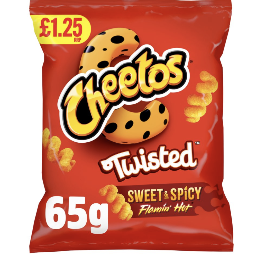 Cheetos Twisted Goût Sucré-Pimenté 65g