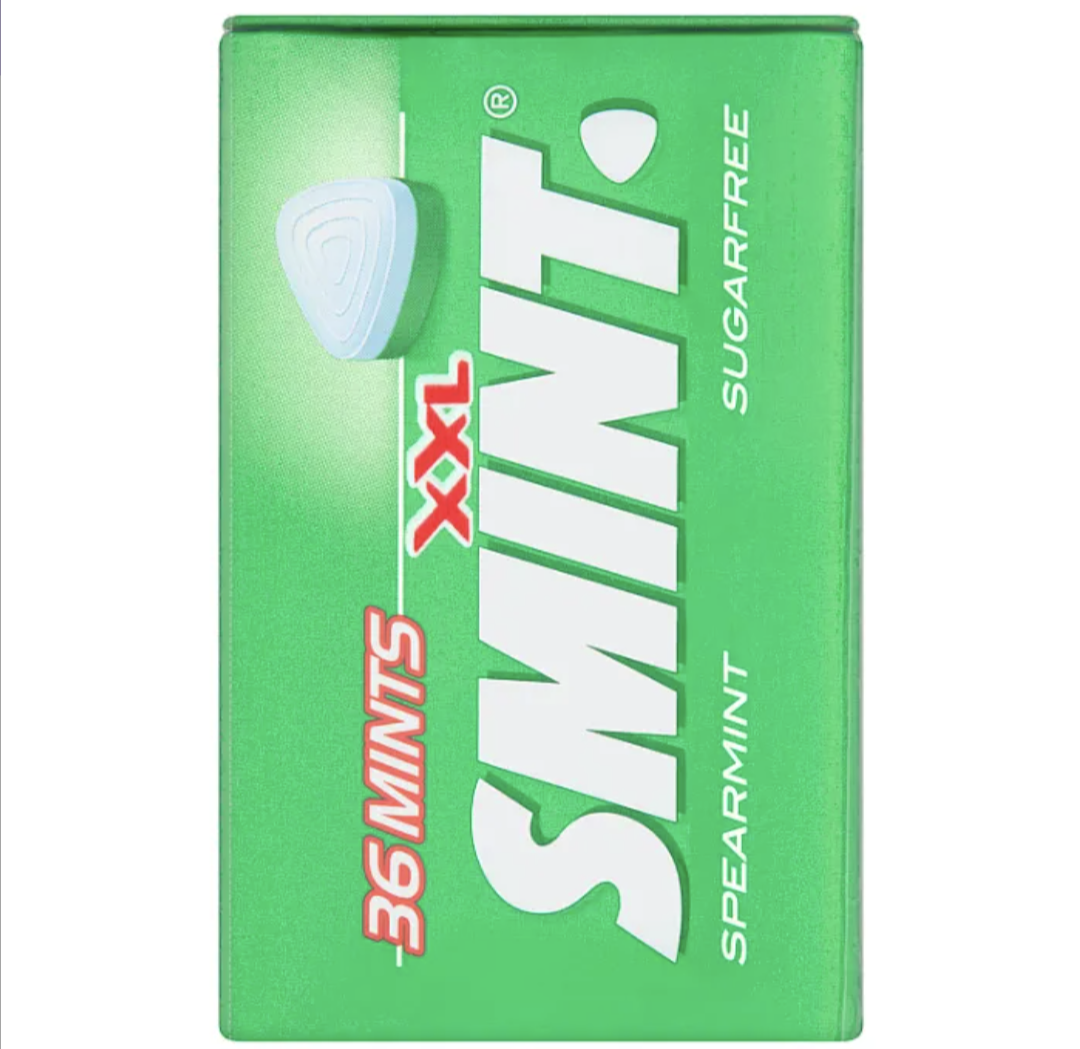 Smint Menthe Verte XXL 36 Bonbons, 25g