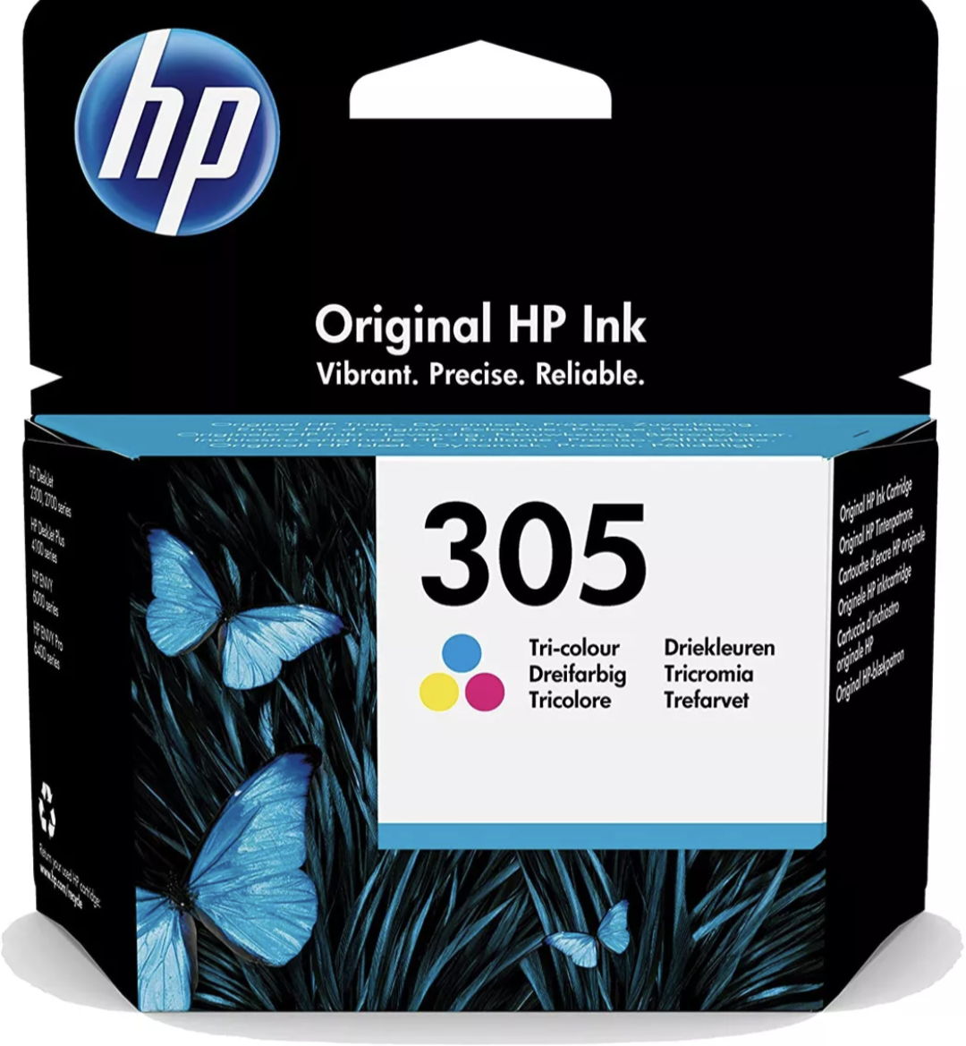 Cartouche d'encre trois couleurs HP 305
