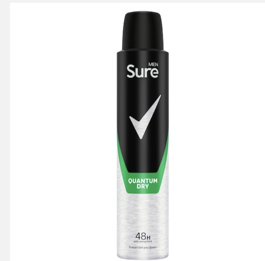 Sure Spray 200 ml Quantum pour Homme