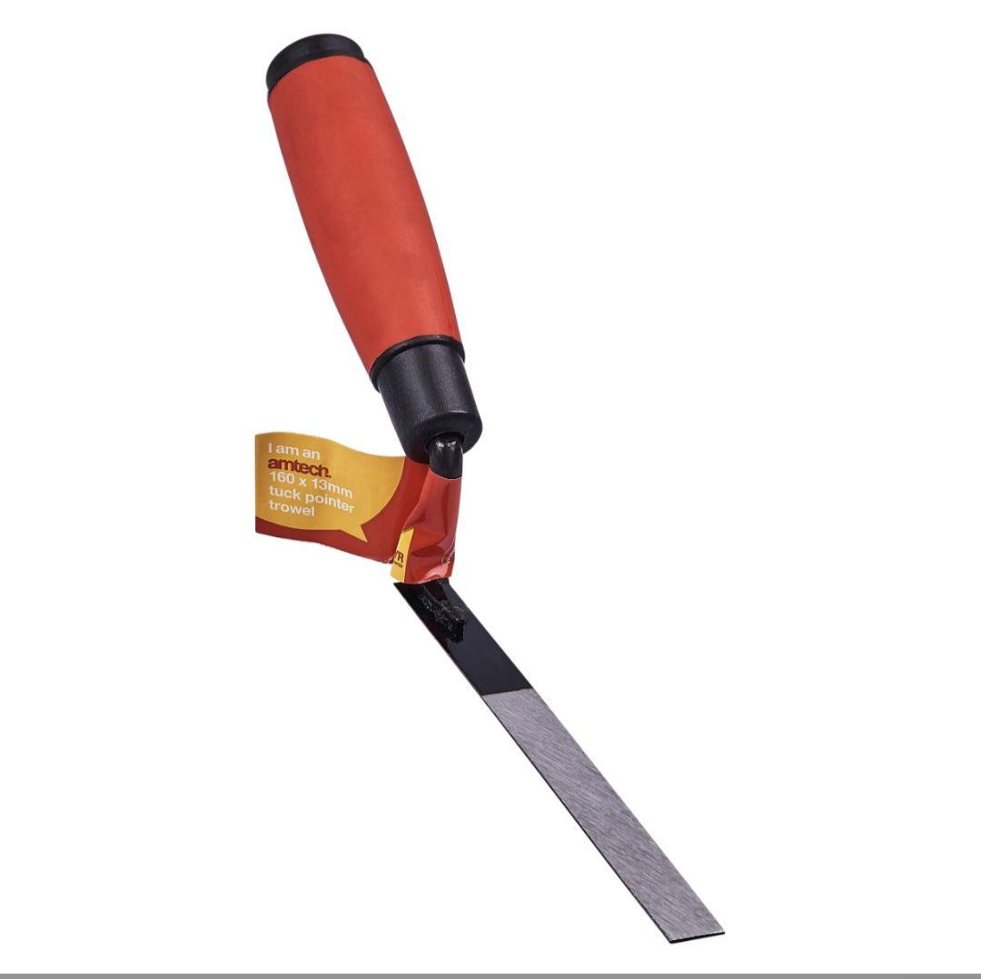 Truelle de rejointoiement Amtech 160 mm x 13 mm - Poignée souple