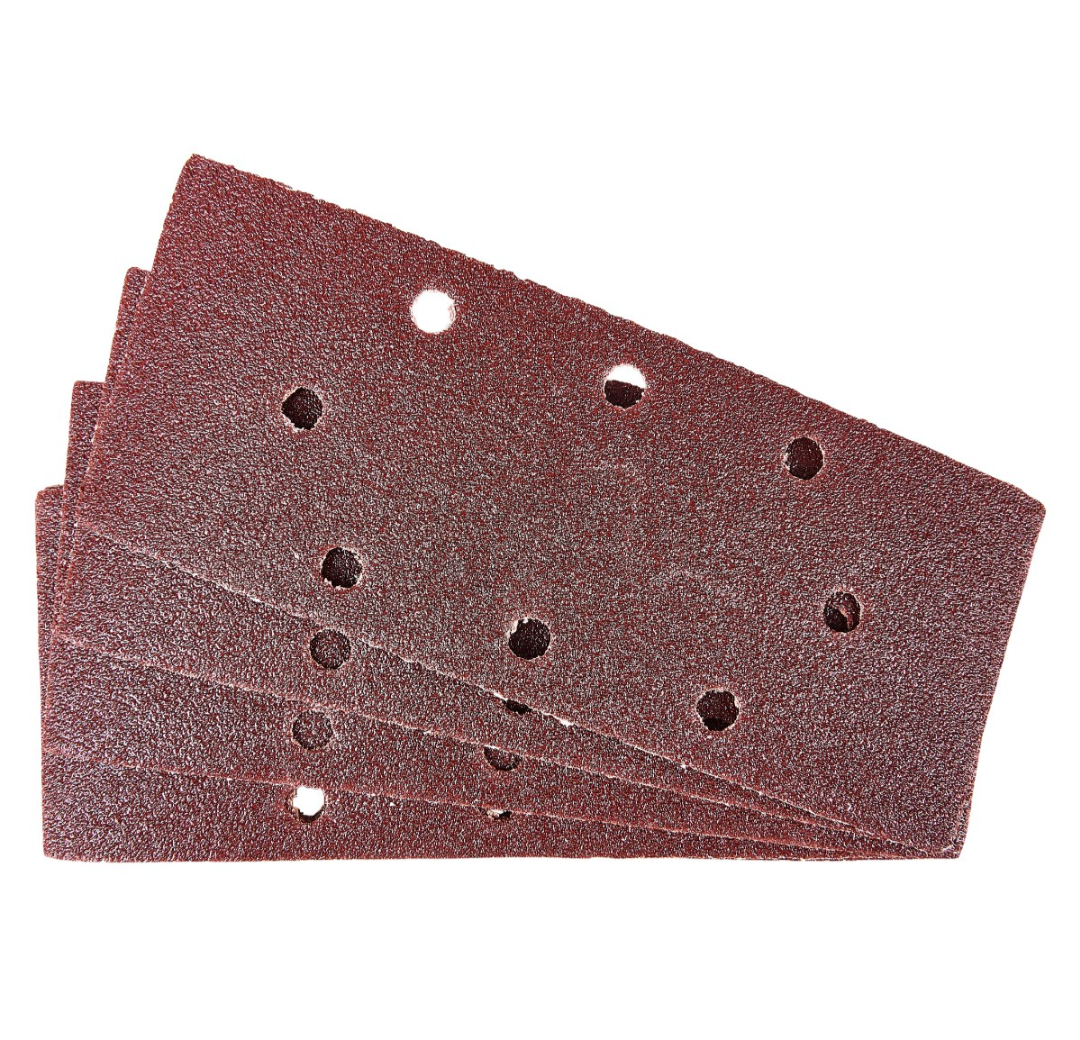 Feuille abrasive 1/3 (grain 60) (93 x 230 mm) - 10 pièces