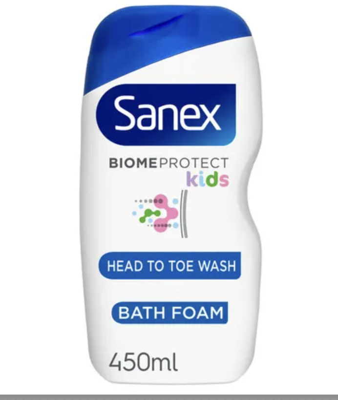 SANEX BIOME 450ML GEL DOUCHE & BAIN MOUSSANT ENFANT