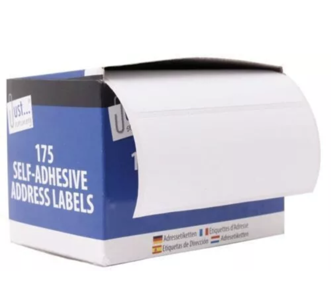ADDRESS LABELS 175PK BOXED