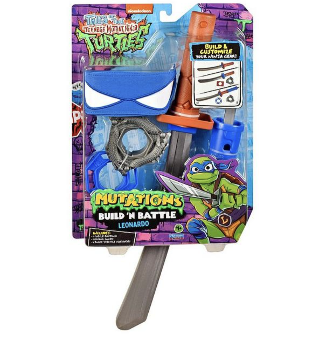 Tales Of The Teenage Mutant Ninja Turtles Mutations Build N Battle Leonardo