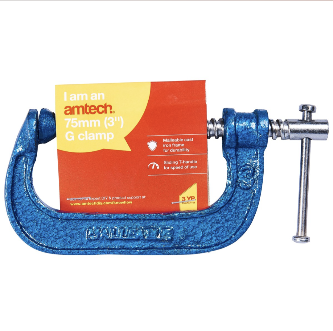 AMTECH 75 mm (3") Serre-joint en G