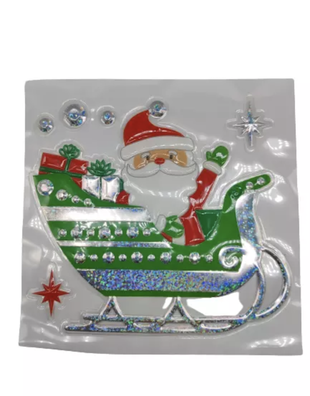 Autocollants de Noël pour fenêtres, décorations murales pour la maison et le magasin, autocollants pour vitres en forme de sapin