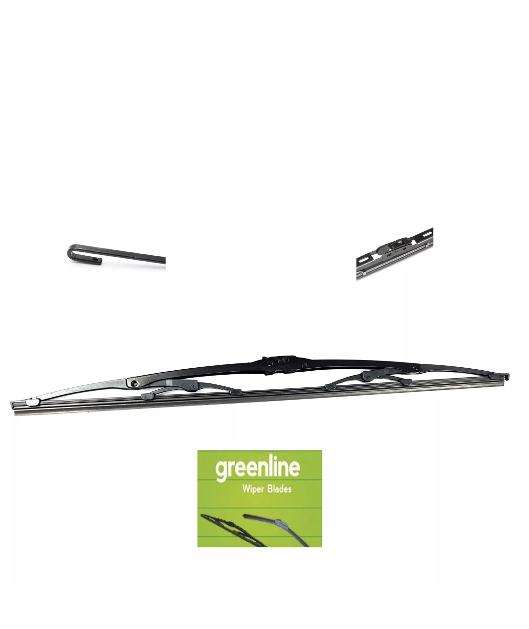 Greenline Essuie-glace avant universel standard 17" 435mm Bras à crochet