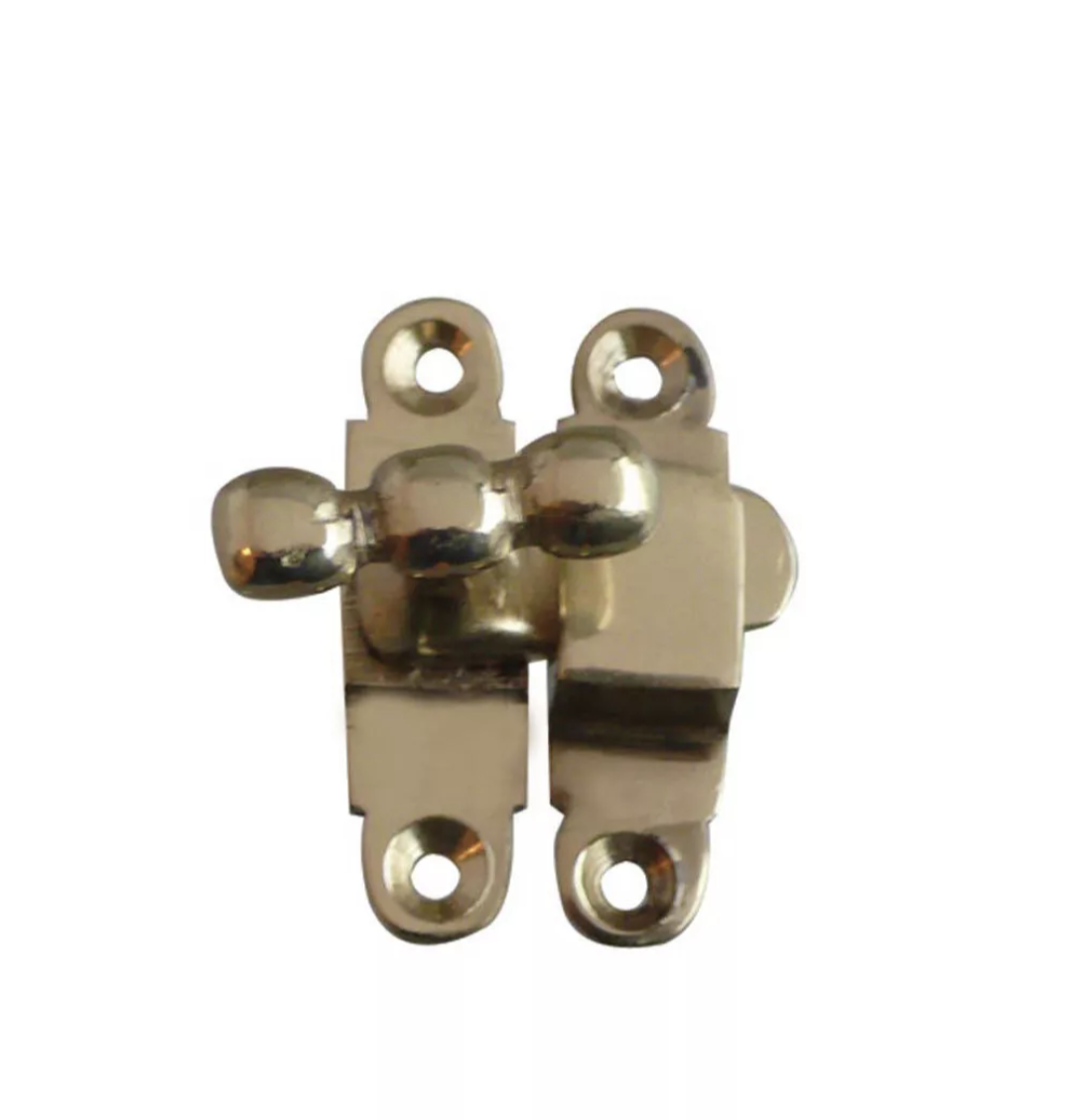 Showcase Catch - Polished Brass
