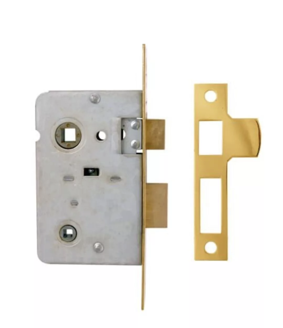 Legge B3751/2.5.NP Bathroom Mortice Lock (64mm) Polished Brass