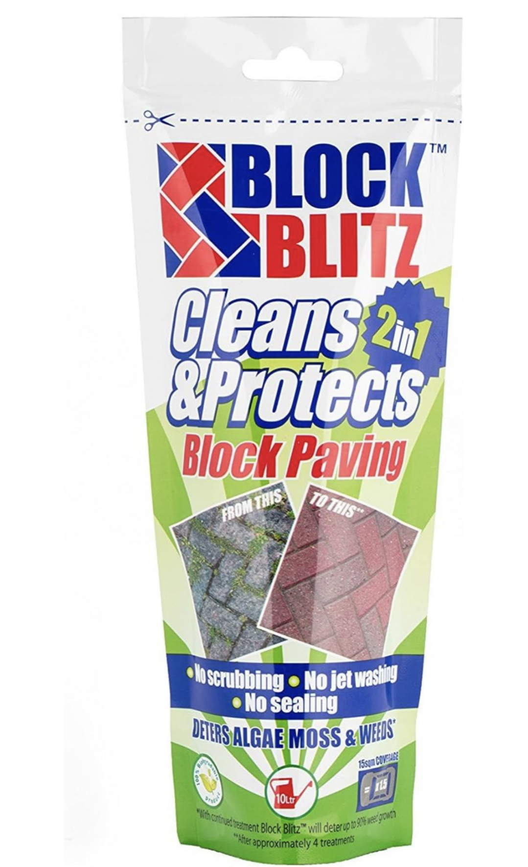 Blitz Patio Cleaner - Treats 45m2 380g
