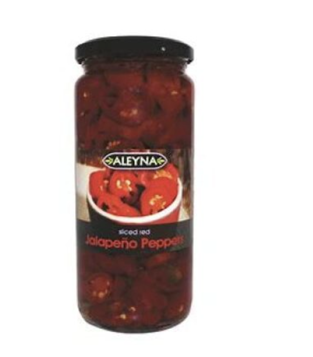 ALEYNA SLICED RED JALAPENOS 480g