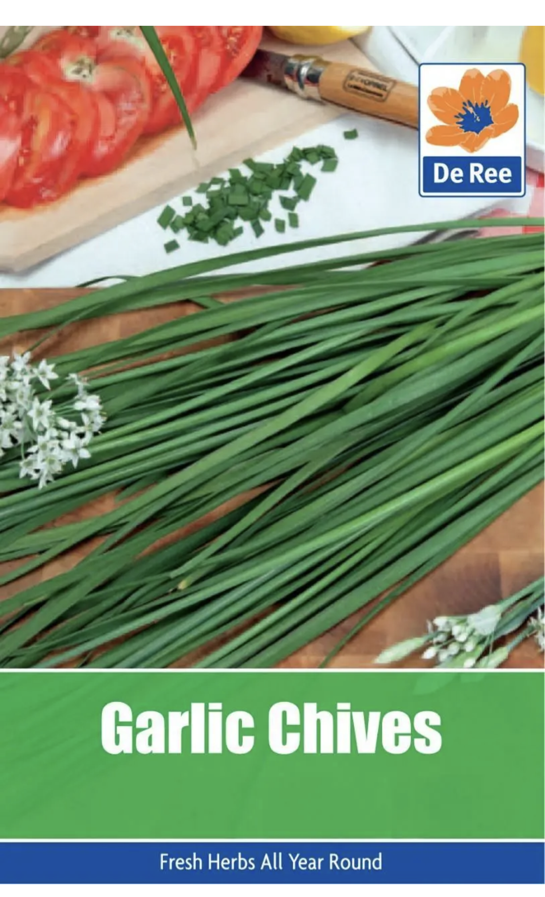 De Ree SACHET de CIBOULETTE AIL 40 Graines de jardin d'herbes aromatiques