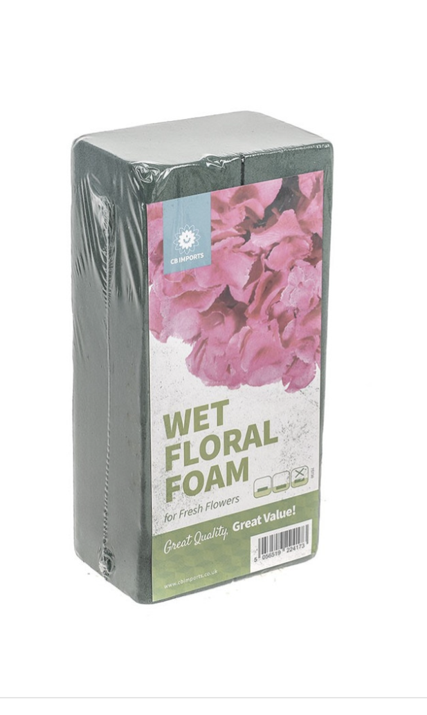 WET Floral Foam Brick