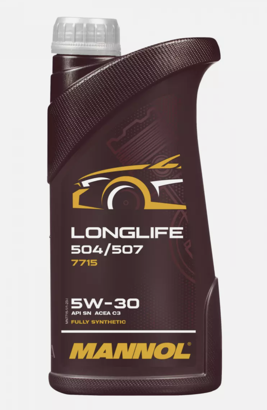 LONGLIFE 504/507 5W-30 MANNOL 1L 7715 FULLY SYNTHETIC
