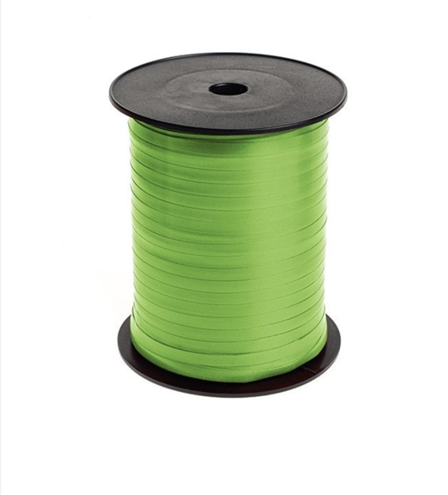 Curling Ribbon Lime Green 5Mm X 500M