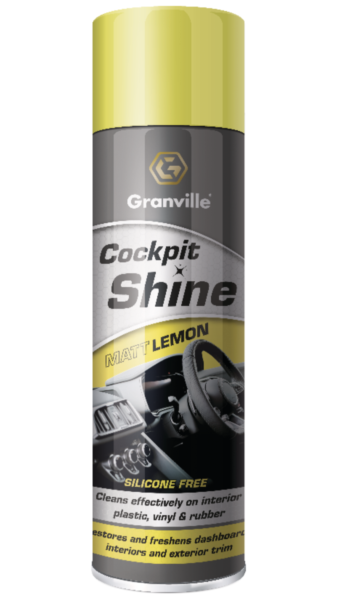 GRANVILLE COCKPIT SHINE MATT LEMON 500ml