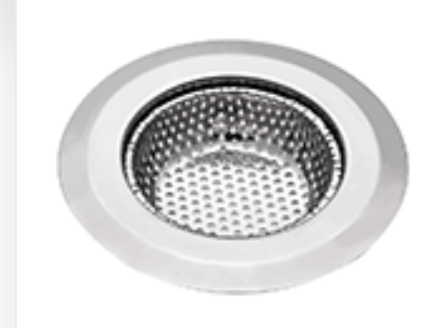 Filtres de vidange de lavabo robustes en acier inoxydable, diamètre extérieur 113 mm - diamètre intérieur 70 mm