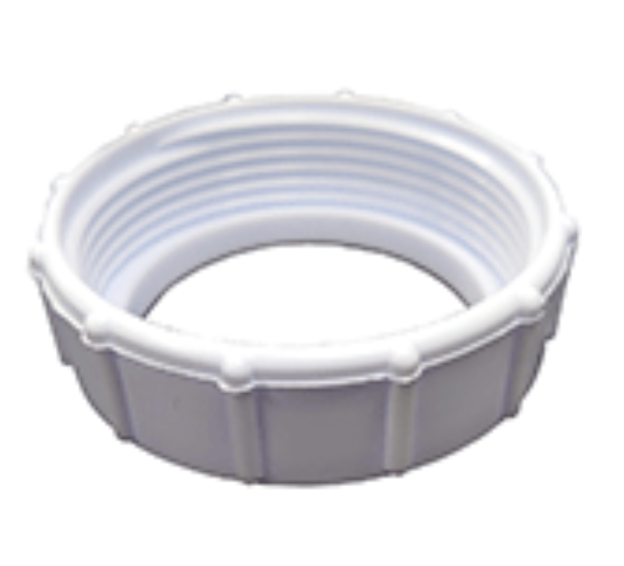 Waste Compression Nuts, White 40mm