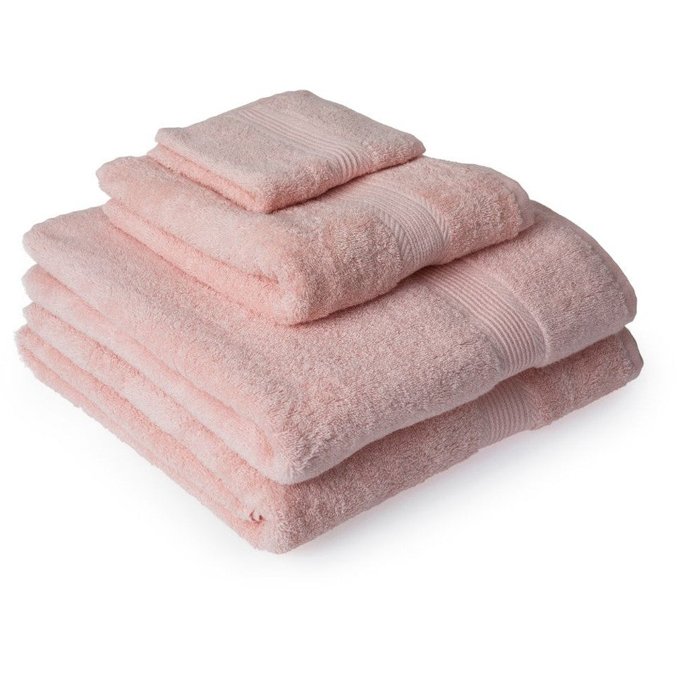 DRAP DE BAIN BLUE CANYON ROSE POUDRE 100x140cm