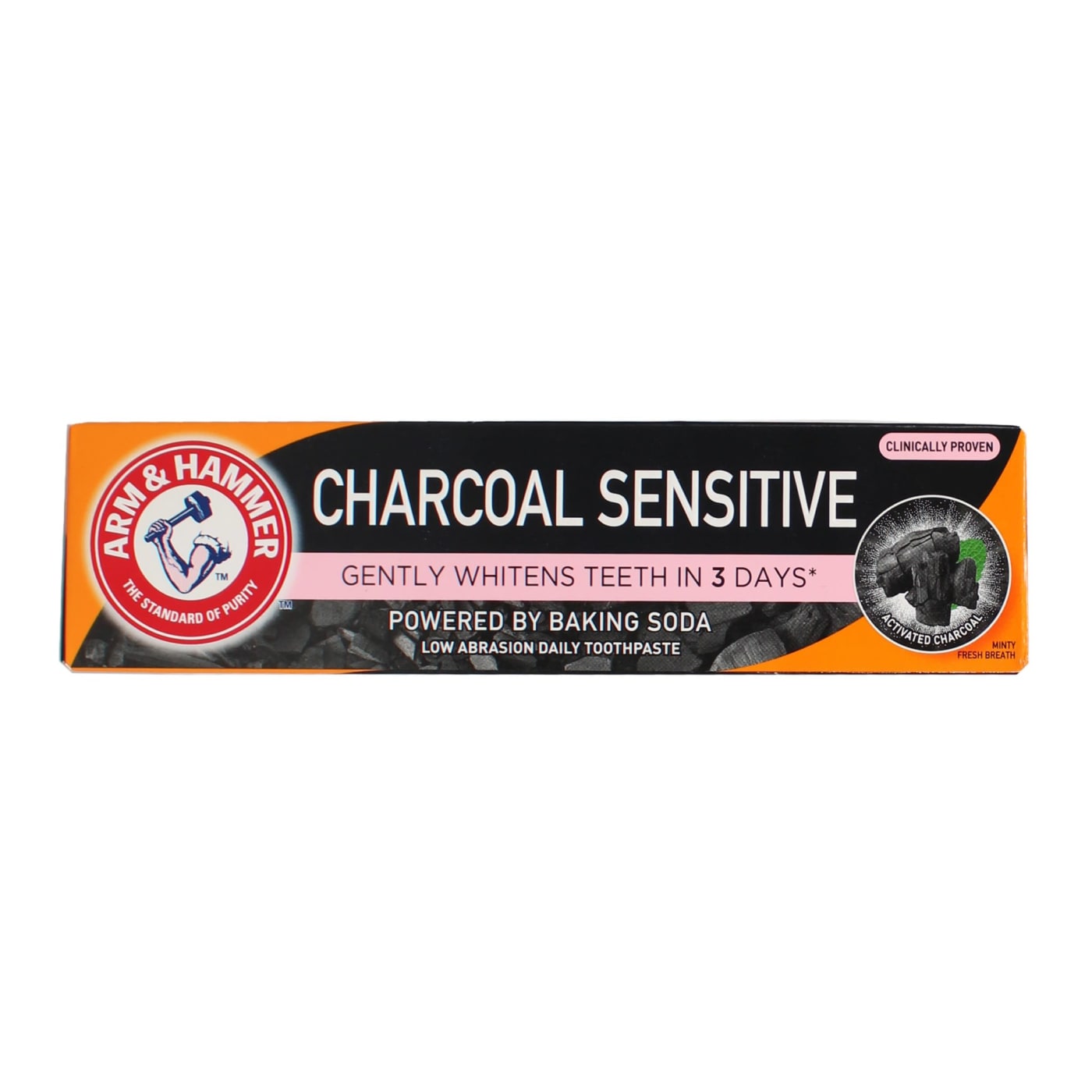 ARM&HAMMER 75ML DENTIFRICE AU CHARBON SENSIBLE